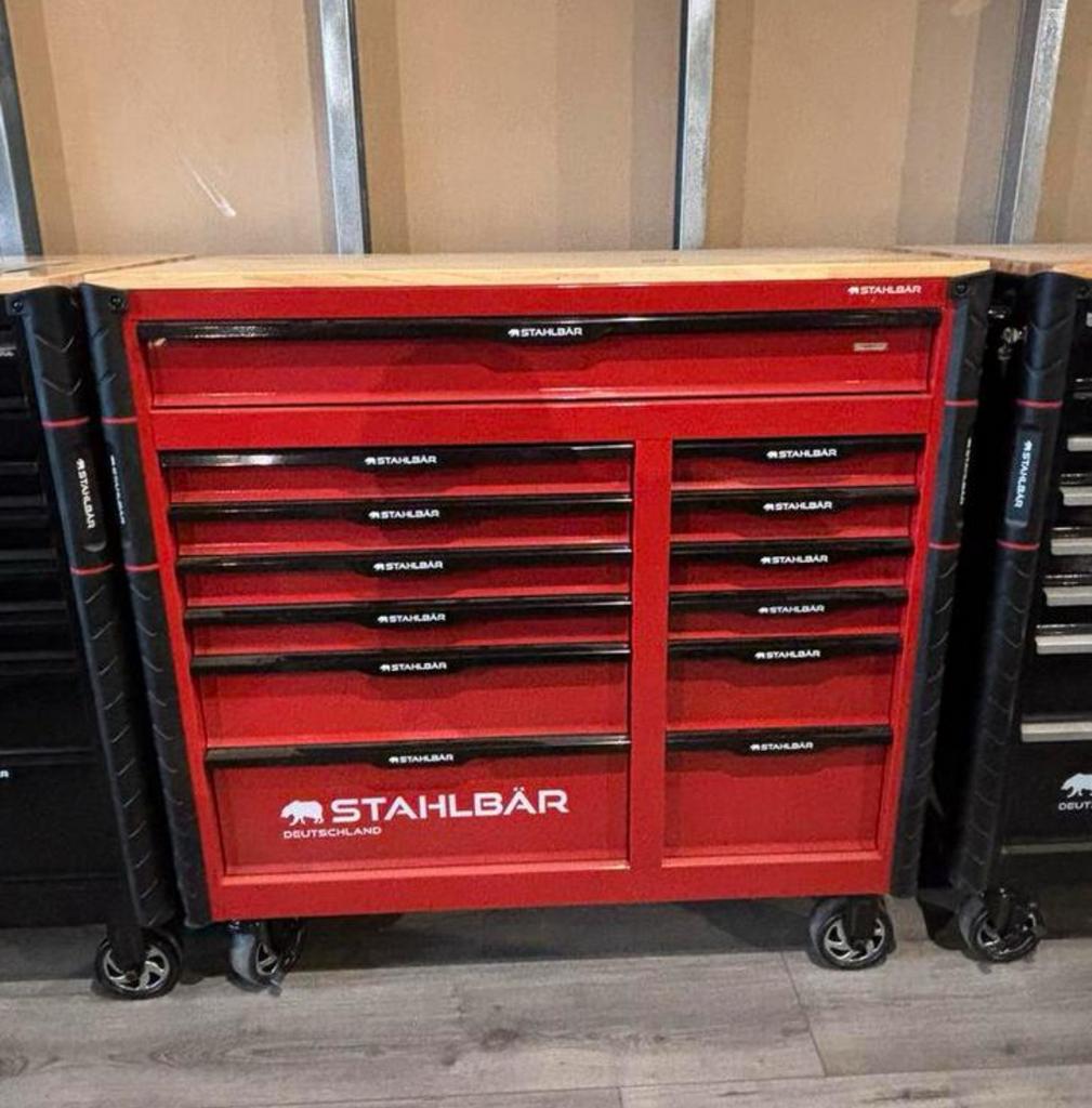 Chariot à outils STAHLBÄR XXXL 12 TIROIRS REMPLI NEUF, Enlèvement, Neuf