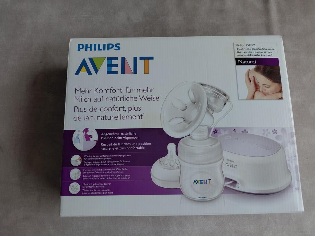 Philips AVENT elektrische borstkolf enkel, Ophalen of Verzenden, Gebruikt, Borstkolf