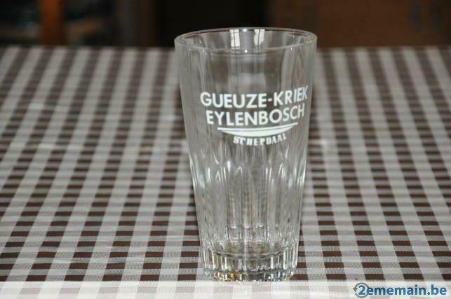 verre gueuze krick eylenbosch schepdaal 33cl, Enlèvement ou Envoi, Utilisé