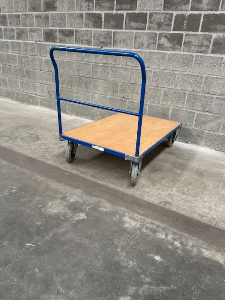 duwbeugelwagen 125 x 80cm - 600kg, Ophalen