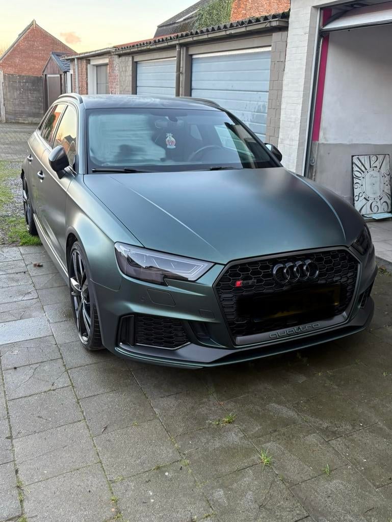 Audi RS3 Sportback 2.5 TFSI QUATTRO, Auto's, Automaat, Zwart, 295 kW, Zwart