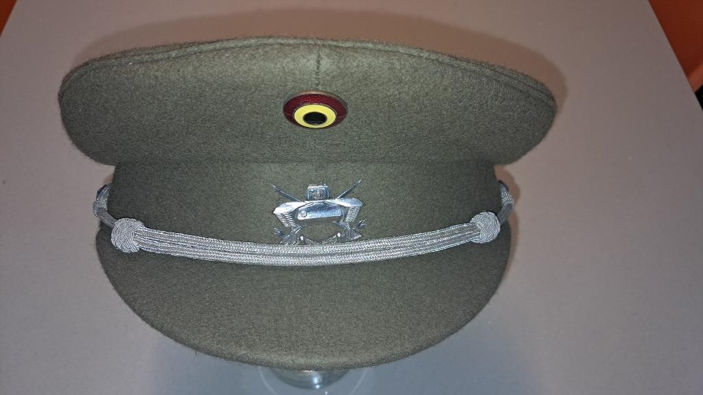 BELGIQUE - ABL - KEPI ADJUDANT TROUPES BLINDEES - 1987, Verzamelen, Militaria | Algemeen, Landmacht, Helm of Baret, Ophalen of Verzenden