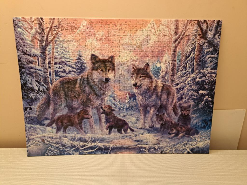 Puzzel wolven, Enlèvement, Comme neuf, Puzzle