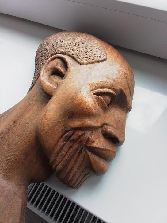 Véritable masque d’Afrique ( Congo belge 1958), Enlèvement ou Envoi