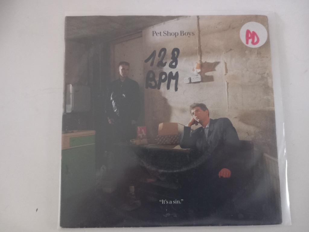 Vinyl 7" single Pet Shop Boys It's a sin Synth Pop Electro, Ophalen of Verzenden, 7 inch, Pop, Single