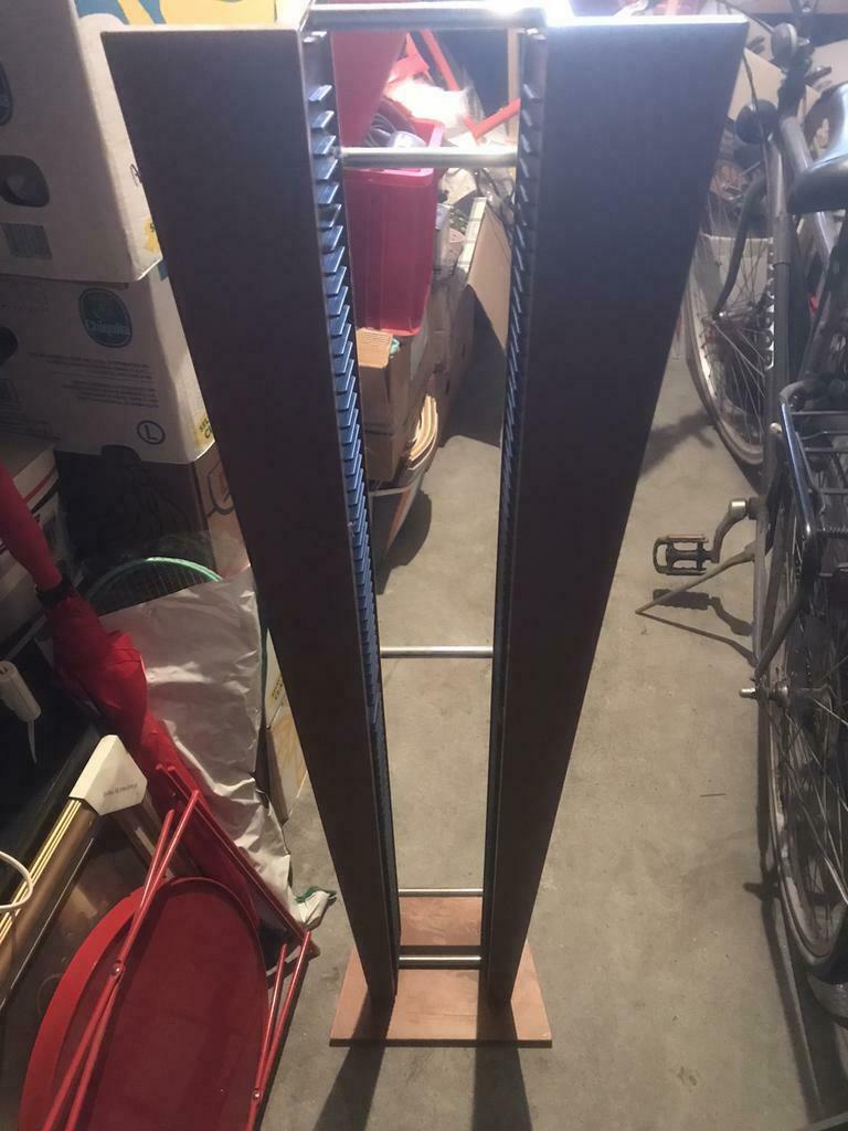 Houten cd rek hoogte 120 cm, Ophalen