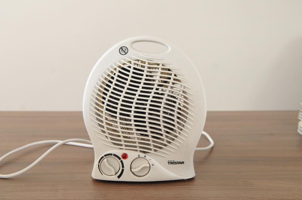 Compacte elektrische ventilatorverwarming—Tristar|Zeer goede, Elektronische apparatuur, Ventilatoren, Zo goed als nieuw, Ophalen of Verzenden