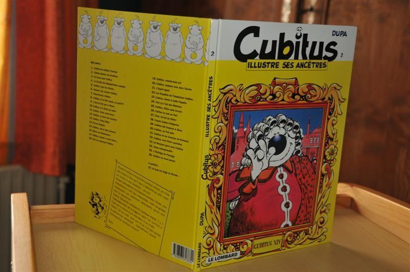 BD - CUBITUS N2 - Cubitus illustre ses ancêtres, Boeken, Stripverhalen, Zo goed als nieuw, Eén stripboek, Ophalen of Verzenden
