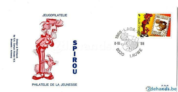 first day cover-  robbedoes, Boeken, Ophalen of Verzenden, Nieuw