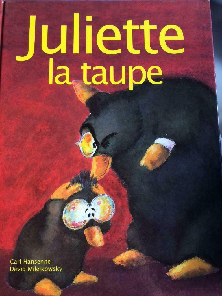 Livre enfant Juliette la taupe, Garçon ou Fille, Fiction général, Comme neuf, Enlèvement