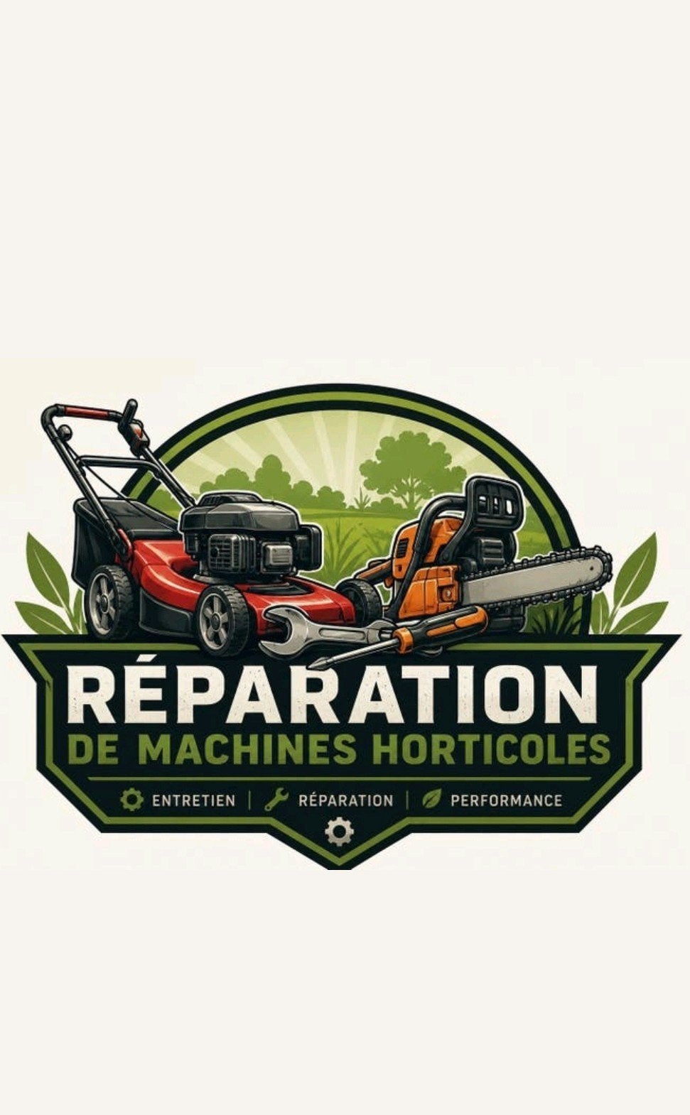 réparation , entretien  machine horticole, Forfait