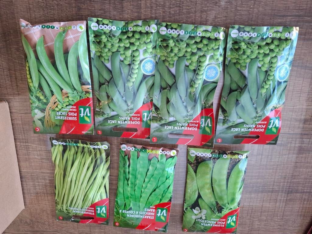 Moestuinzaden van vt, Ophalen
