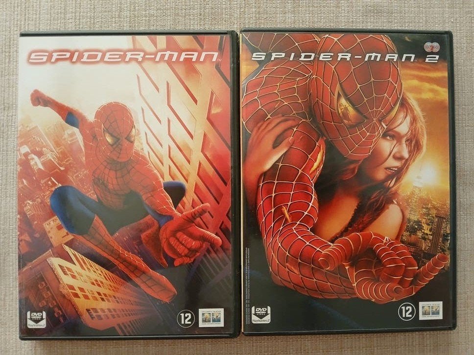 Spider-man 1 en 2 op DVD, CD & DVD, DVD | Classiques, À partir de 12 ans, Action et Aventure, Enlèvement ou Envoi, Anglais