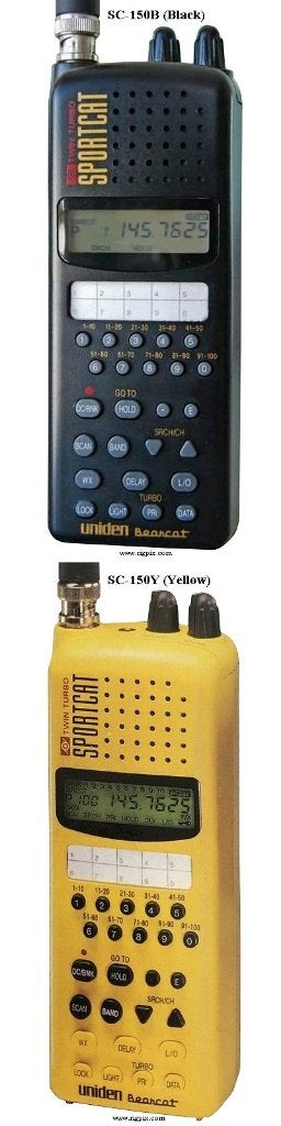 a vendre scanner uniden sportcat 150  jaune, Télécoms, Envoi, Reconditionné, Récepteur