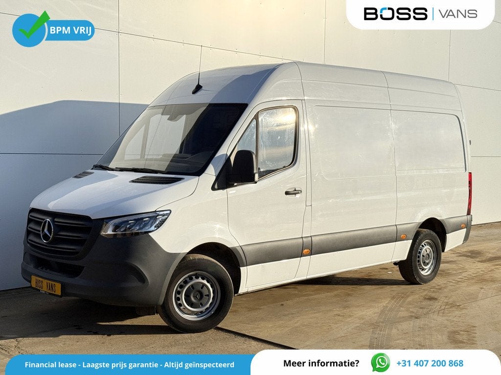 Mercedes-Benz Sprinter 314 2.2 CDI L2H2 LED Climate Control, Auto's, Voorwielaandrijving, Gebruikt, 4 cilinders, Wit