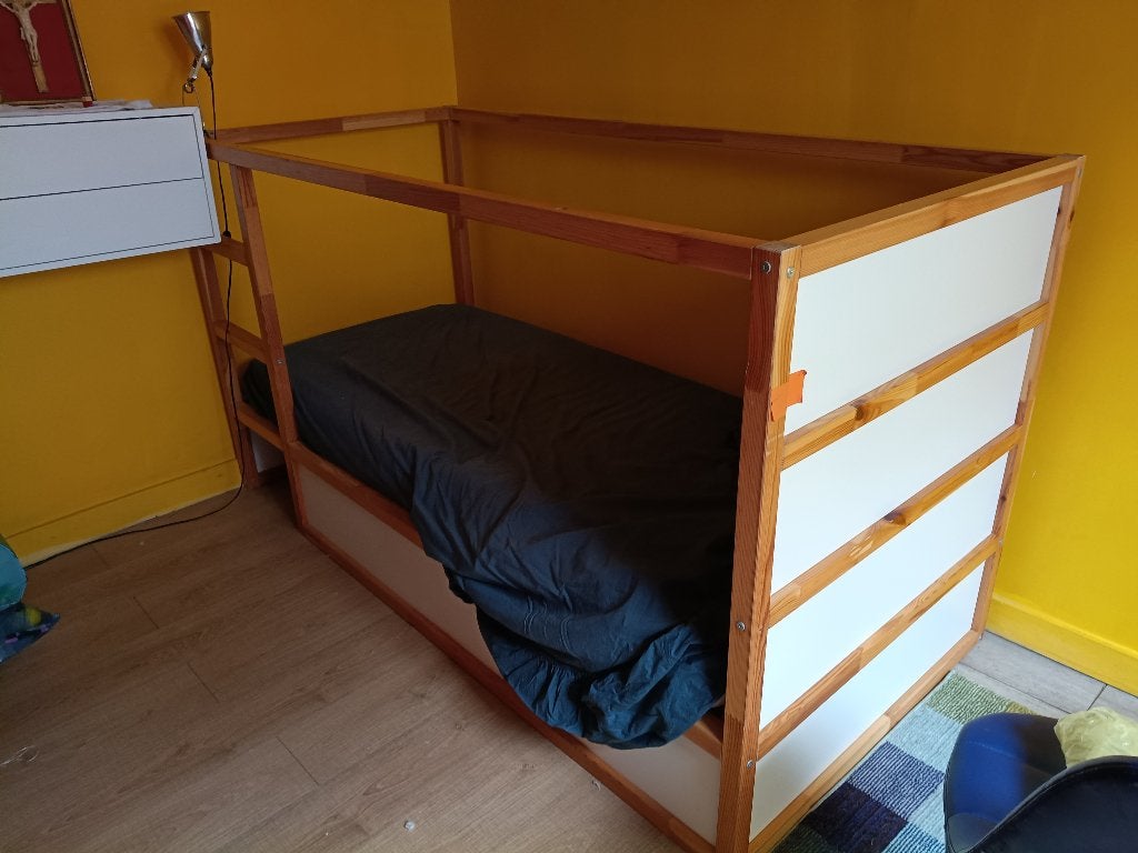 Lit KURA ikea, Enfants & Bébés, Enlèvement, Utilisé, Autres types