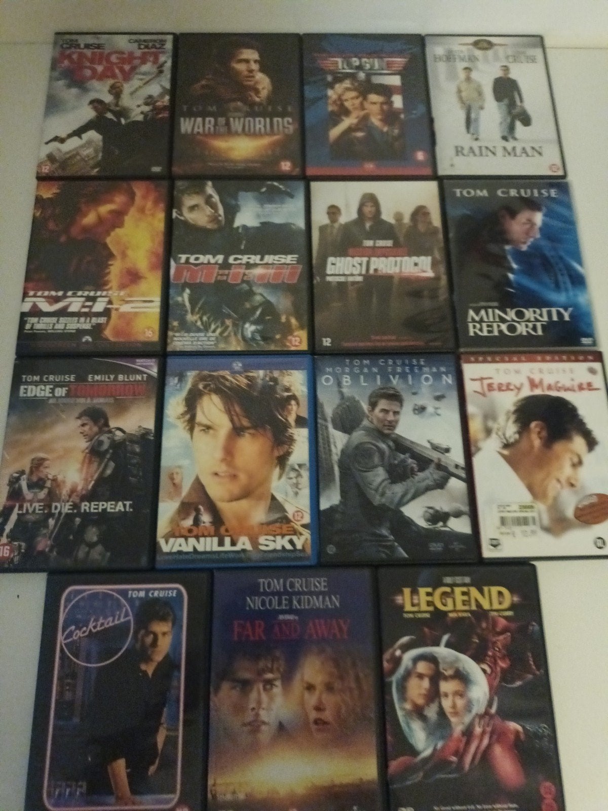 Dvd pakket Tom Cruise, CD & DVD, DVD | Aventure, Enlèvement ou Envoi