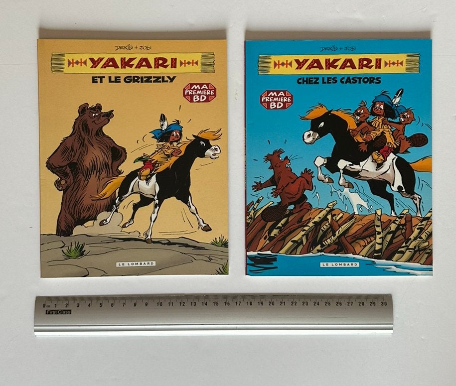 Derib : albums Yakari tirage limité, Verzamelen, Verzenden, Overige figuren, Nieuw, Boek of Spel