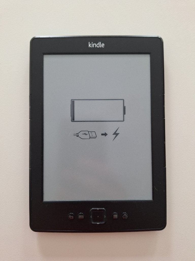 Kindle ebook batterij kapot