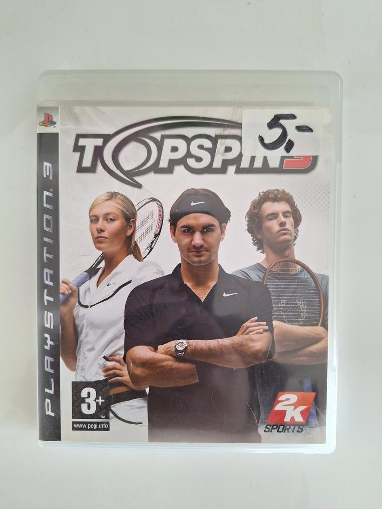 Topspin 3 Playstation 3 game, Enlèvement ou Envoi