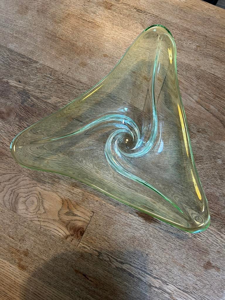 Val Saint Lambert triangulaire schaal, Ophalen of Verzenden