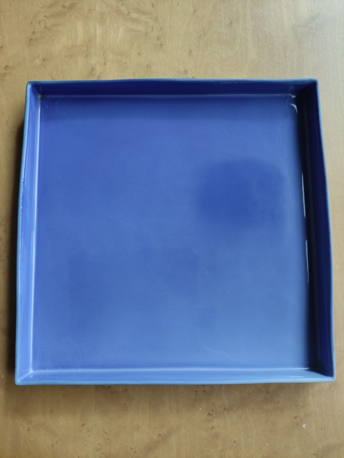 Piet Stockmans schaal/ bord blauw, Ophalen