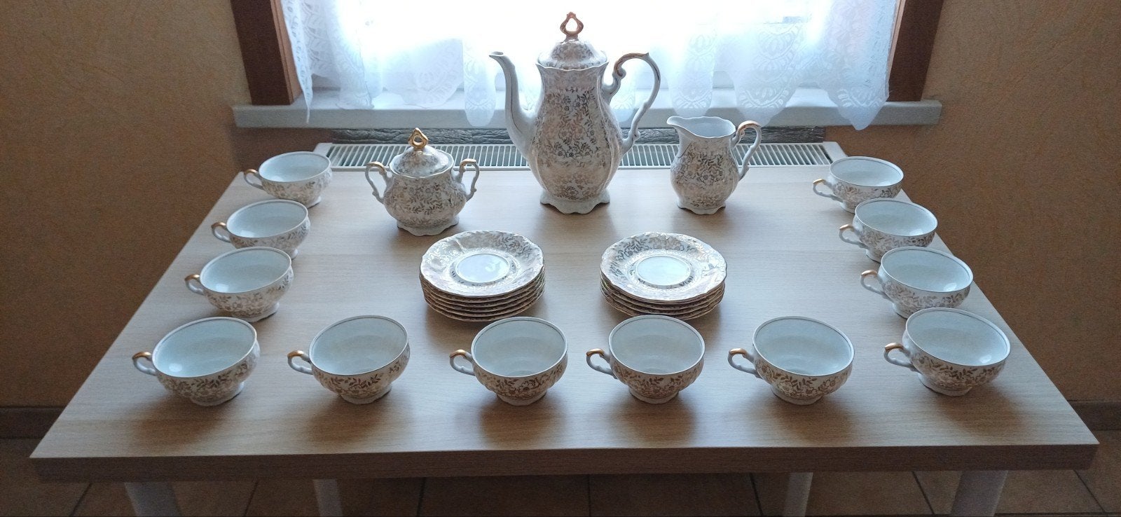 Service à café/thé 12 pers porcelaine de Bavière Winterling, Enlèvement