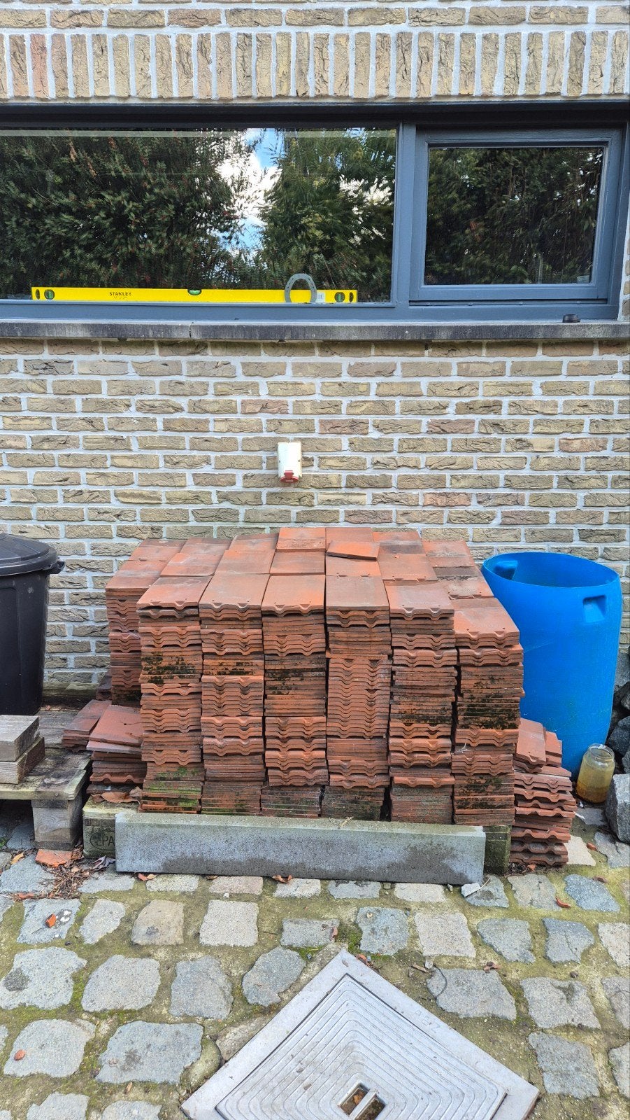 Rosemary dakpannen, Doe-het-zelf en Bouw, Ophalen, Gebruikt, Steen of Klei, Dakpannen