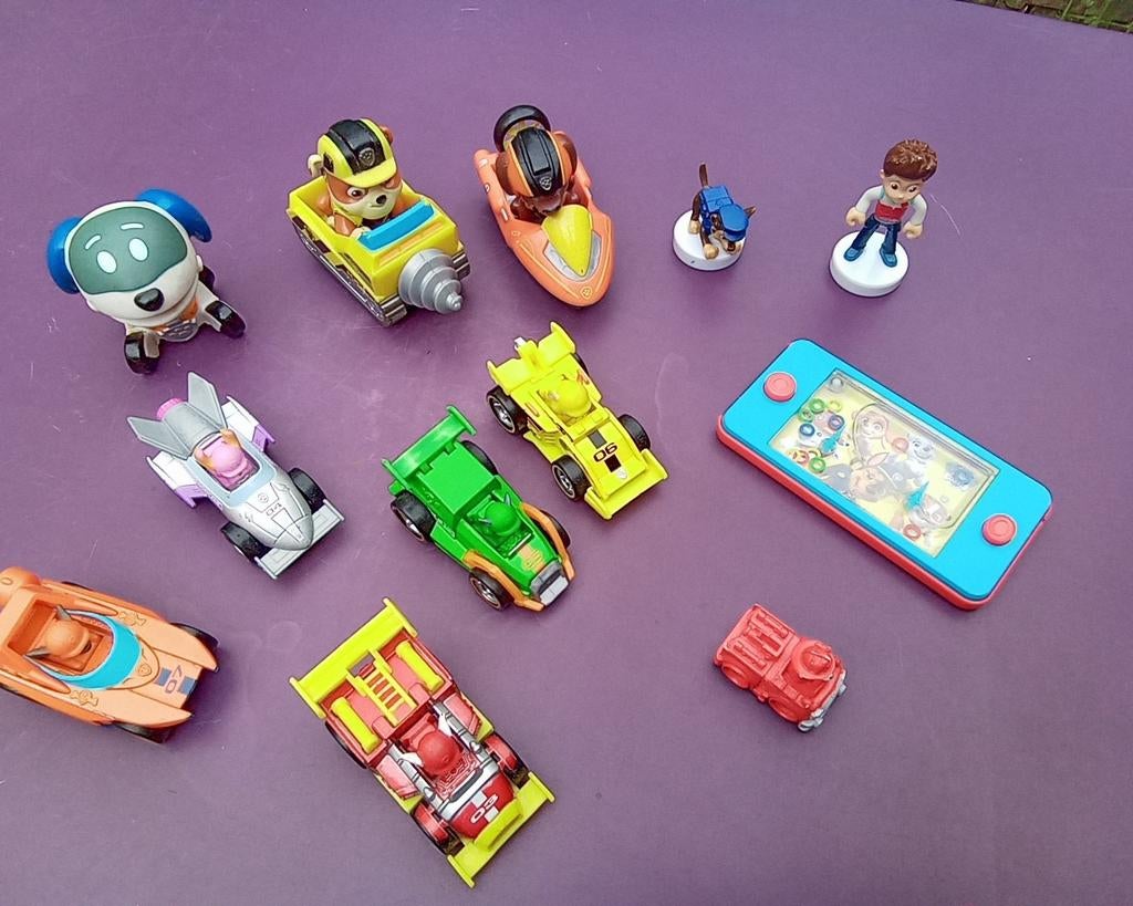 Paw Patrol auto's klein model 7 stuks voor 10 euro, Ophalen of Verzenden, Zo goed als nieuw