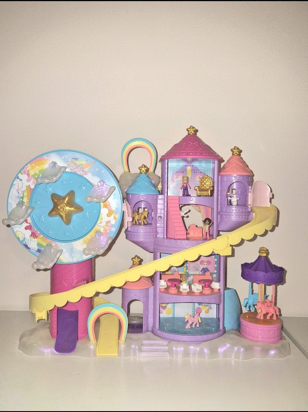 Ensemble de jeu Polly Pocket Fantasy Unicorn Land/Amusement, Collections, Enlèvement