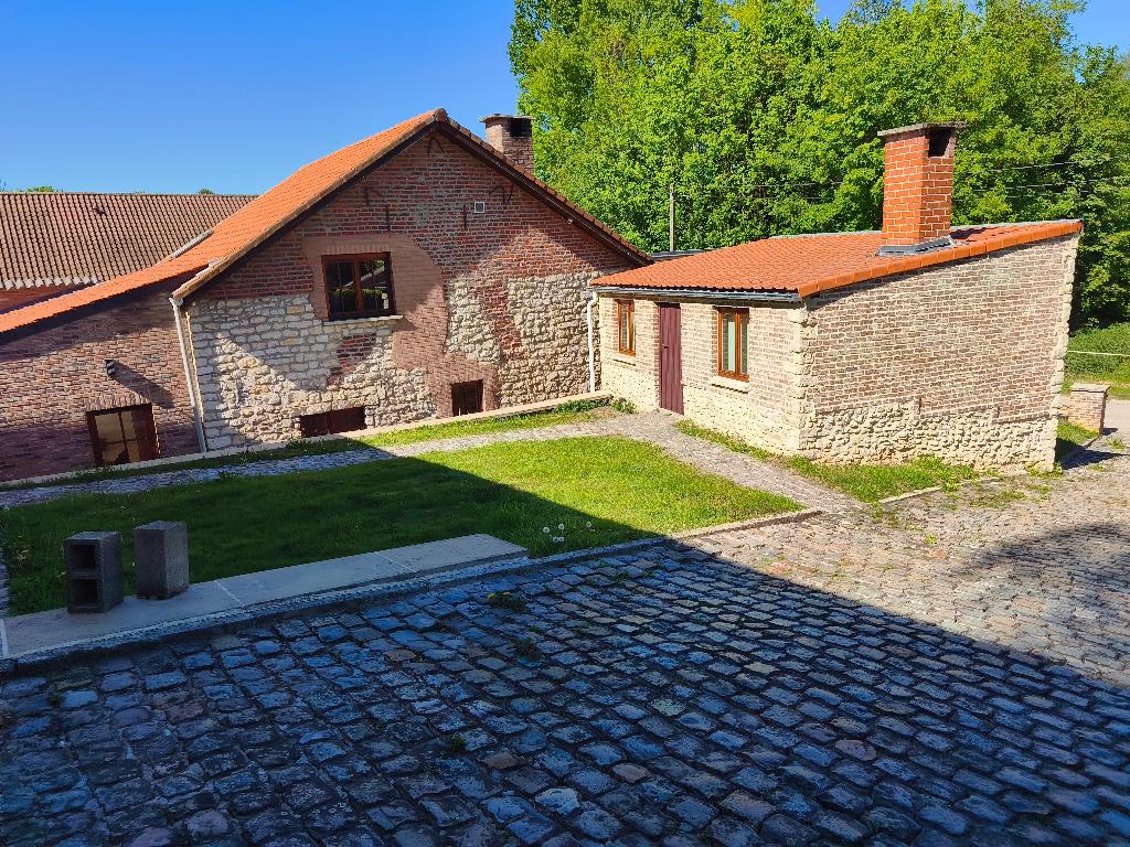 Maison 3ch avec hangar pro, prairie et box chevaux, Immo, Habitation avec espace professionnel, Saint-Rémy-Geest, 3 pièces, 175 m²