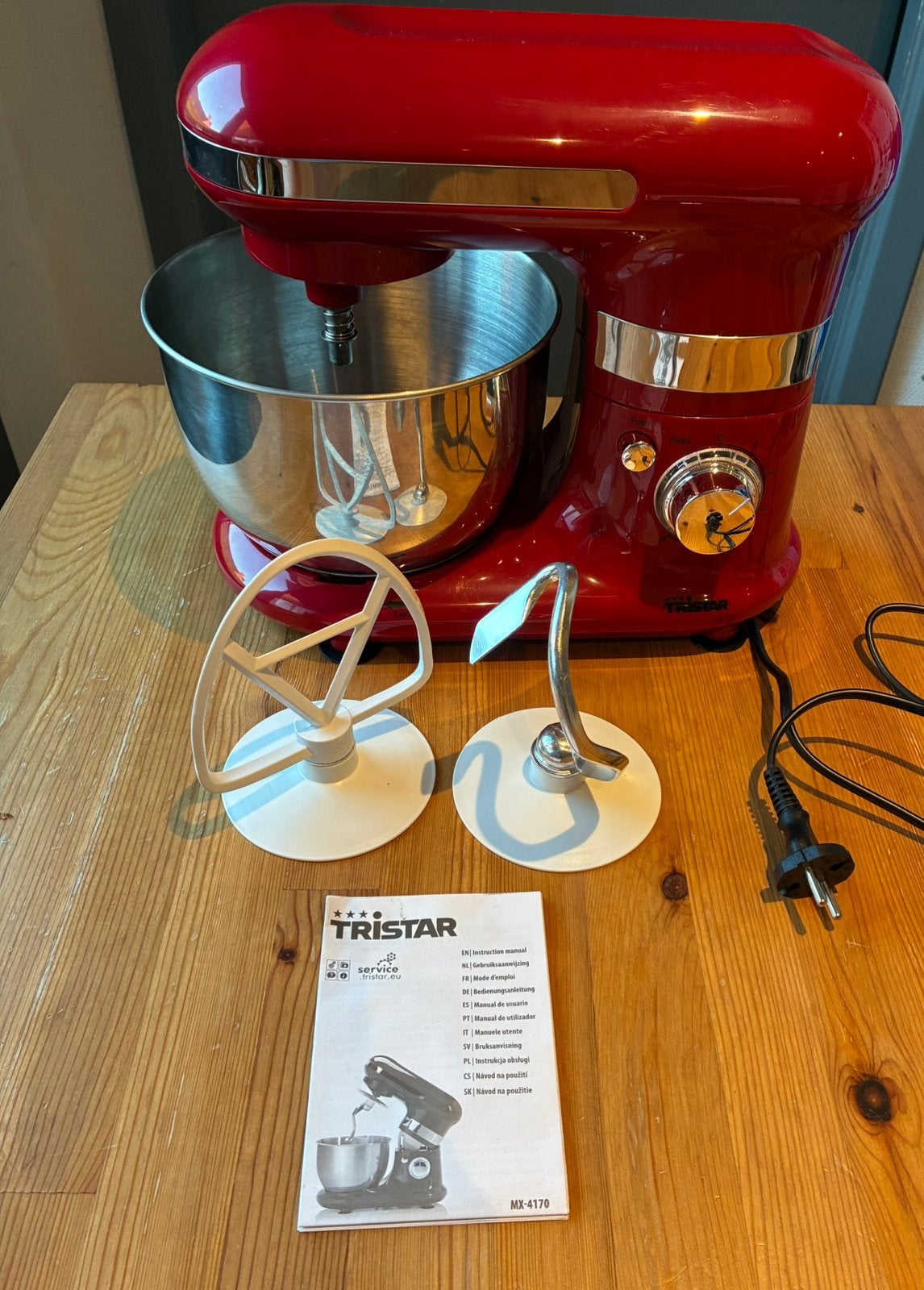 Tristar MX-4170 Keukenmachine, Elektronische apparatuur, 4 liter of meer, Ophalen, Zo goed als nieuw, 3 snelheden of meer