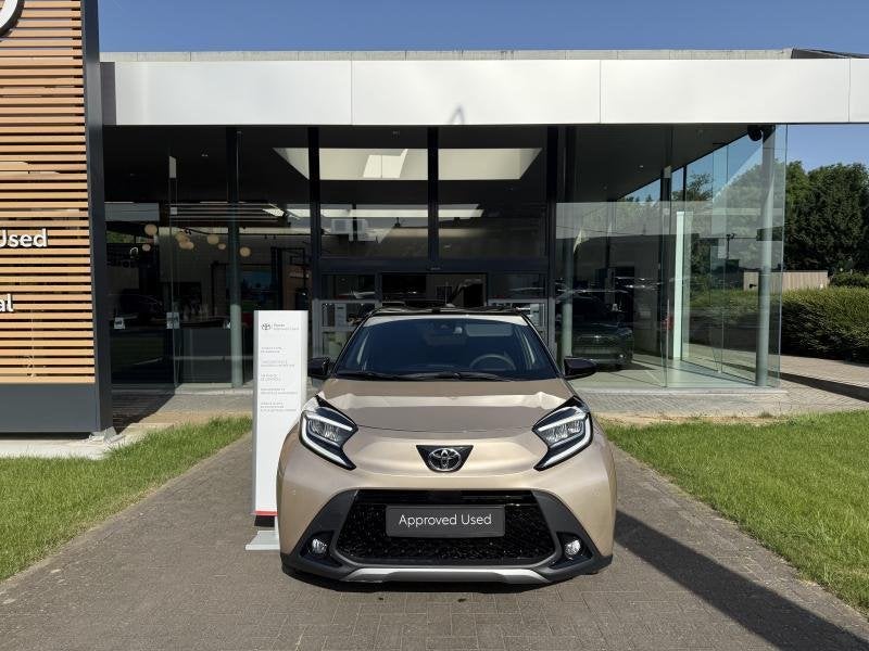 Toyota Aygo X envy, Auto's, Toyota, USB, 72 pk, Beige, Handgeschakeld