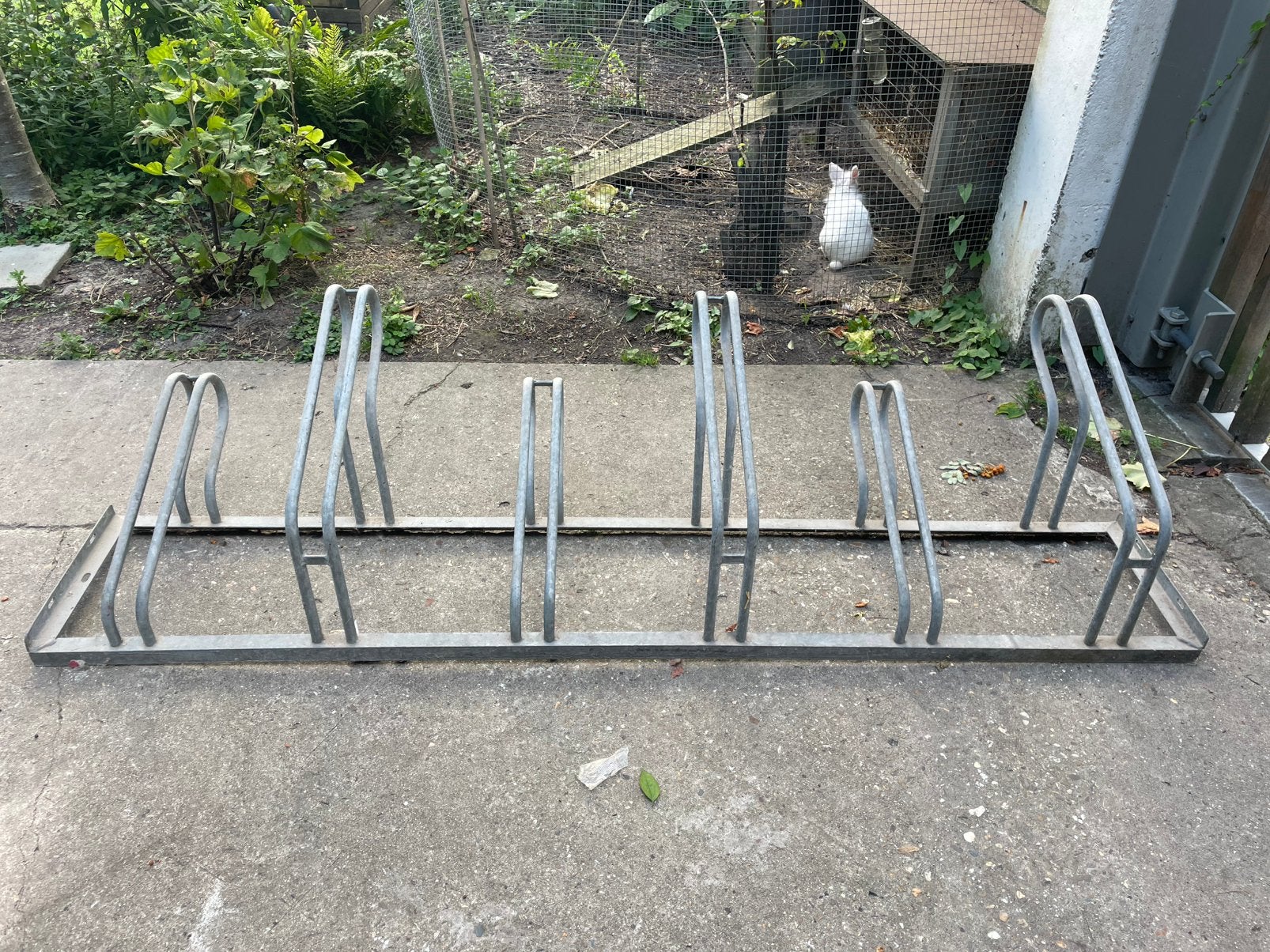 Fietsrek voor 6 fietsen, Ophalen, Zo goed als nieuw