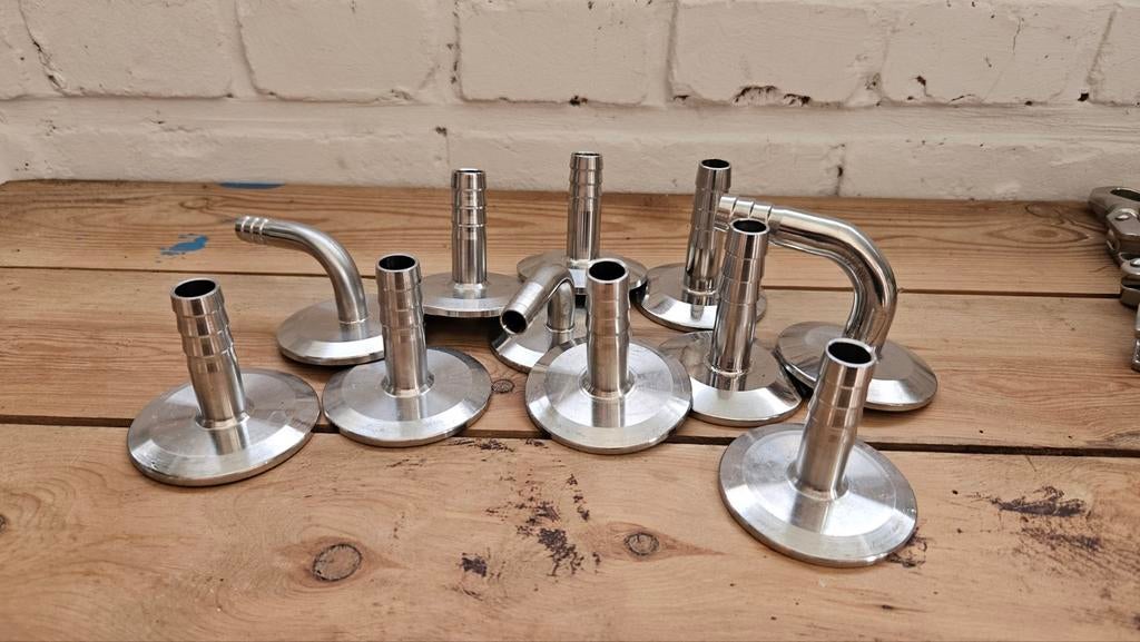 Ss Brewtech slangtuiten TC-koppeling., Hobby en Vrije tijd, Overige Hobby en Vrije tijd, Ophalen of Verzenden