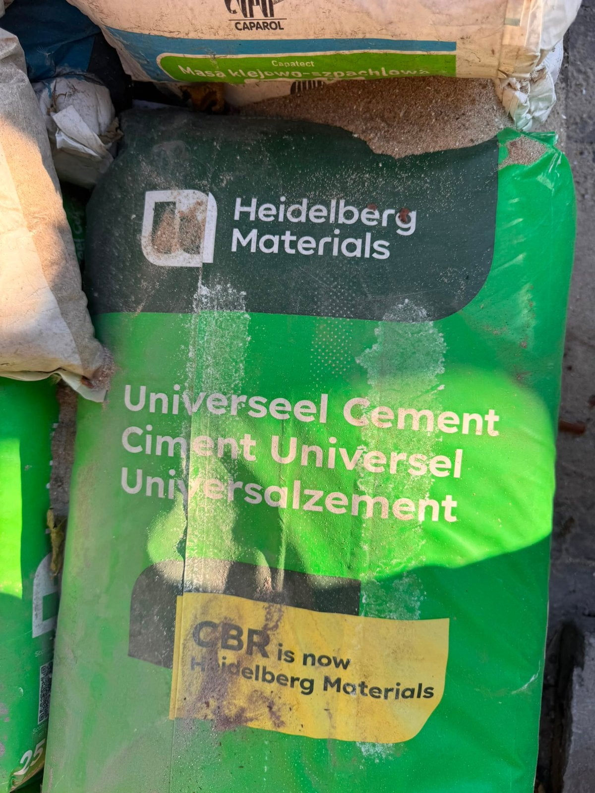 Universeel Cement 25kg - 3 zakken, Ophalen