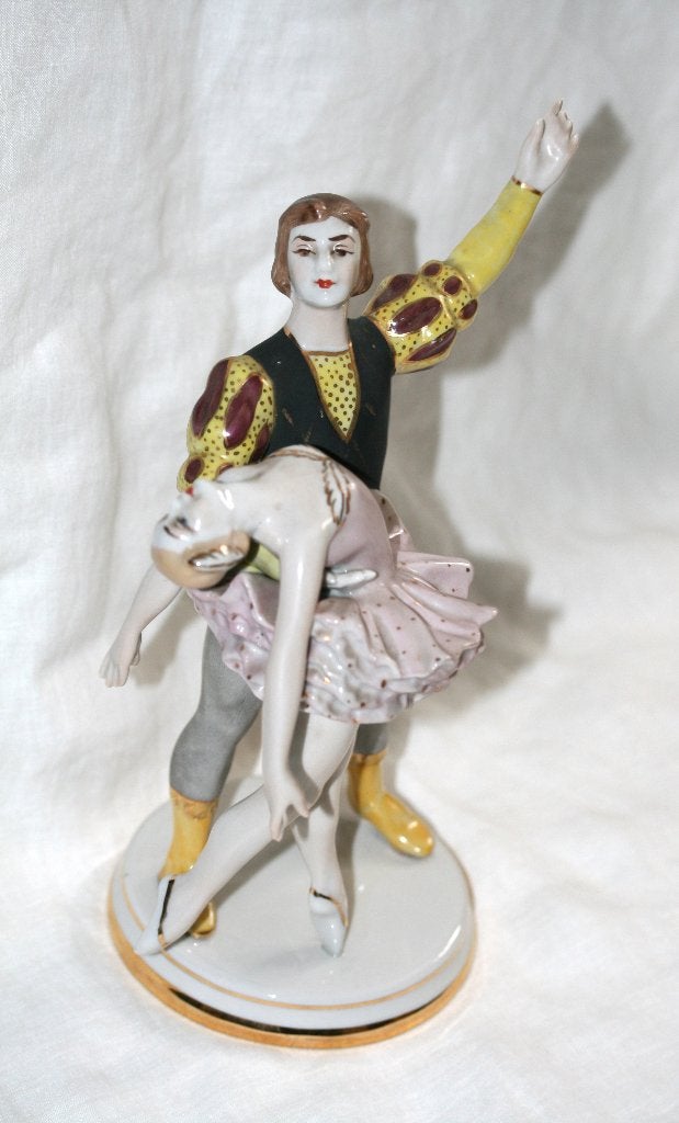 Porselein beeld Adagio Kiev, USSR Ukraine 27 cm, Enlèvement ou Envoi, Comme neuf