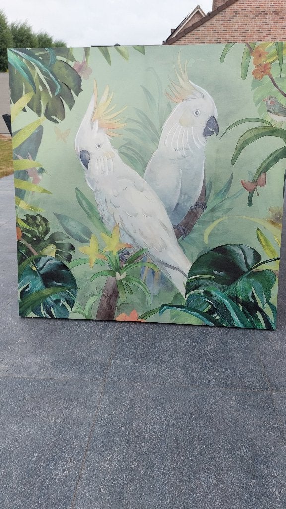 Cadre 120x120, Vert, 120 cm, Enlèvement, 120 cm