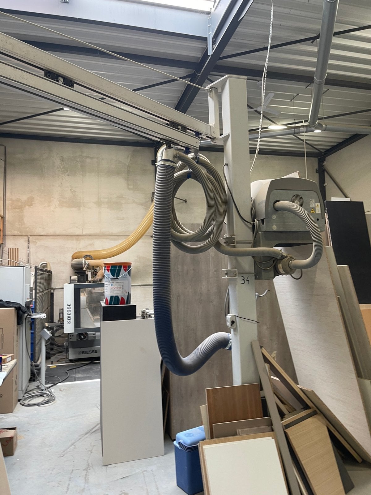 Vacuum platen heffer, Enlèvement