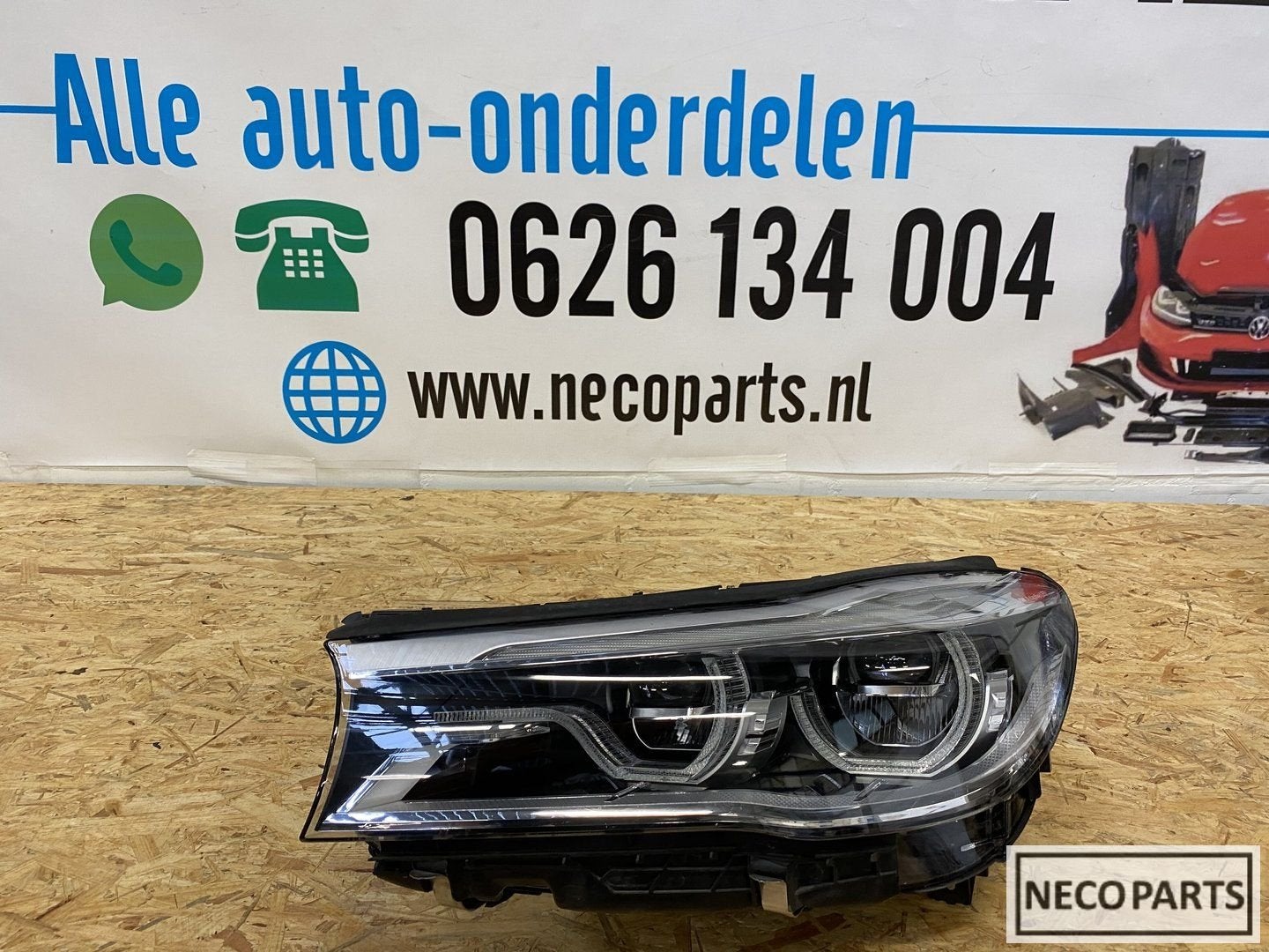 BMW 7 SERIE G11 G12 ADAPTIEVE LED KOPLAMP LINKS 74711327-01, Gebruikt, -, -, Ophalen of Verzenden