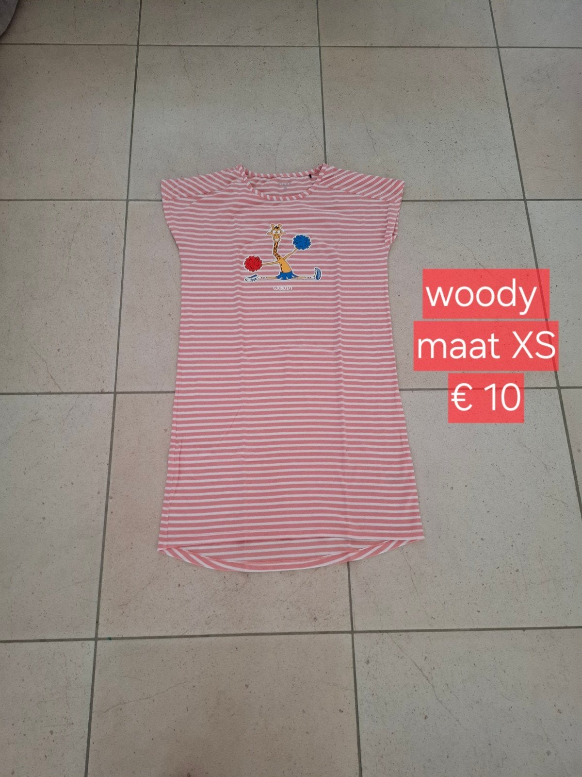 Slaapkleed woody, Woody, Ophalen of Verzenden, Zo goed als nieuw, Maat 34 (XS) of kleiner