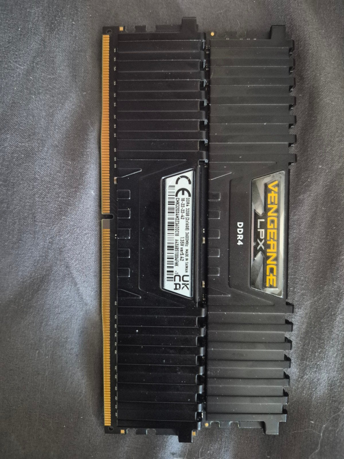 Ddr4 2x16 32gb ram Corsair vengeance LPX, Computers en Software, RAM geheugen, Ophalen, 32 GB, DDR4, Nieuw