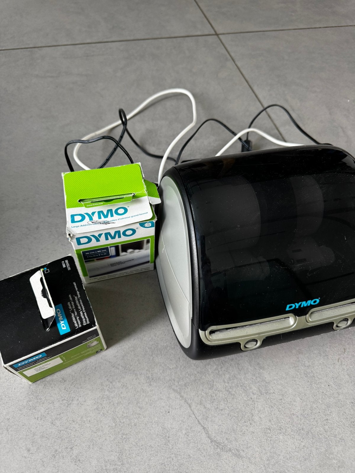 Dymo labelwriter 450twin turbo, Ophalen of Verzenden, Gebruikt, Azerty, Etiket