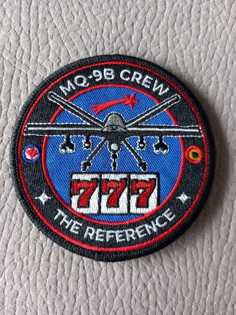 MQ-9B crew 2 sqn, Envoi, Neuf, Écusson, Insigne ou Logo