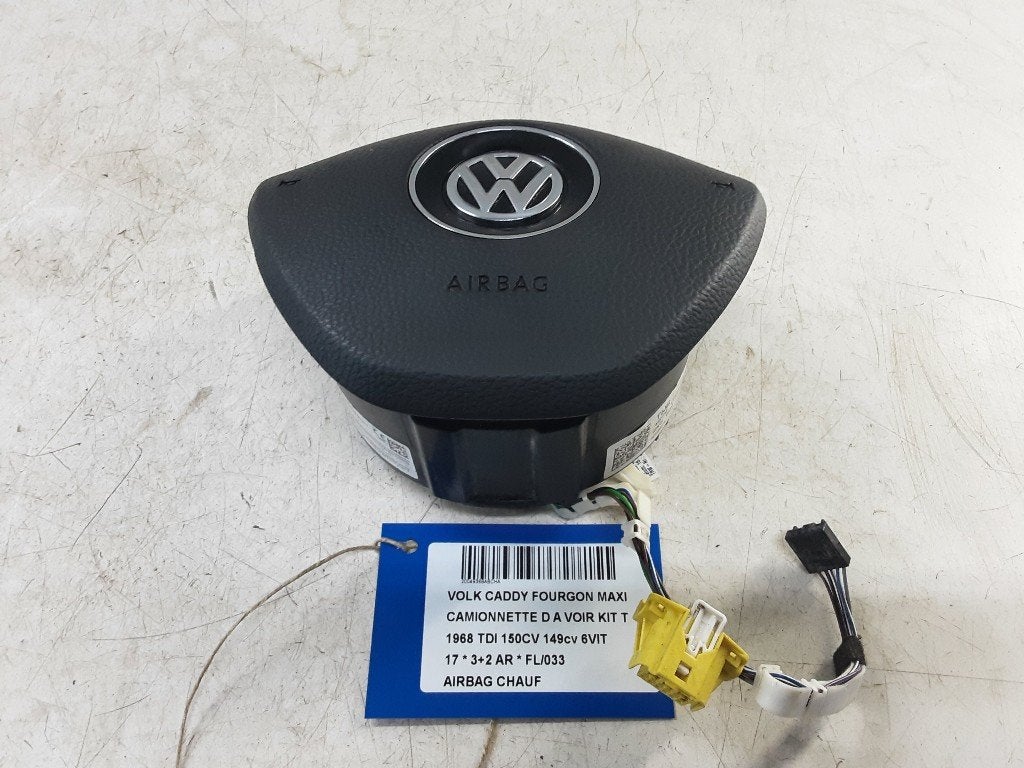 AIRBAG VOLANT Volkswagen Caddy IV (2K5880201M), Volkswagen, Mevr. I. Hauben, Utilisé, Rue de l'Espoir 34 34
4030  GRIVEGNÉE, BE