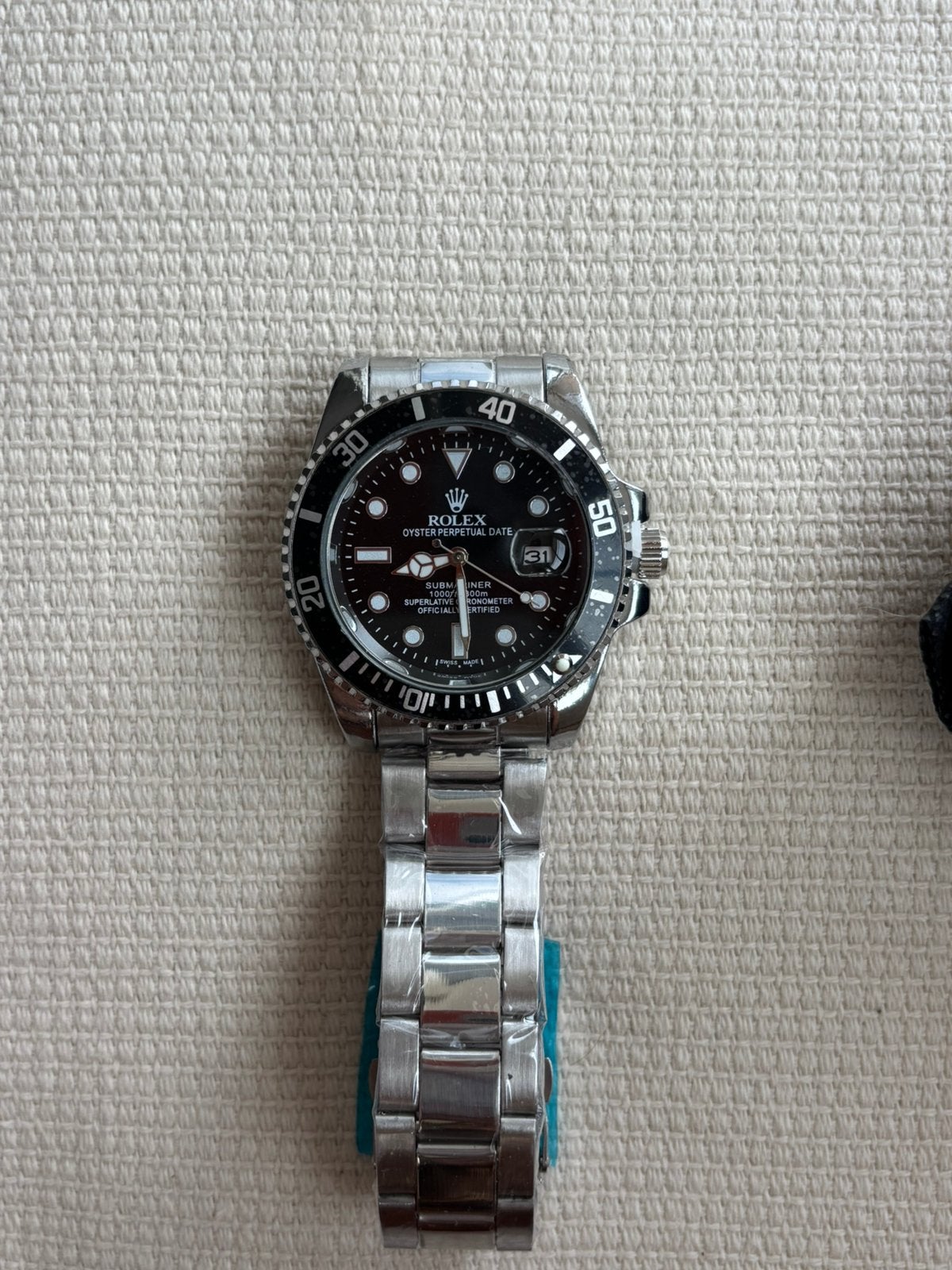 Rolex submariner, Handtassen en Accessoires, Horloges | Heren, Ophalen of Verzenden, Zo goed als nieuw
