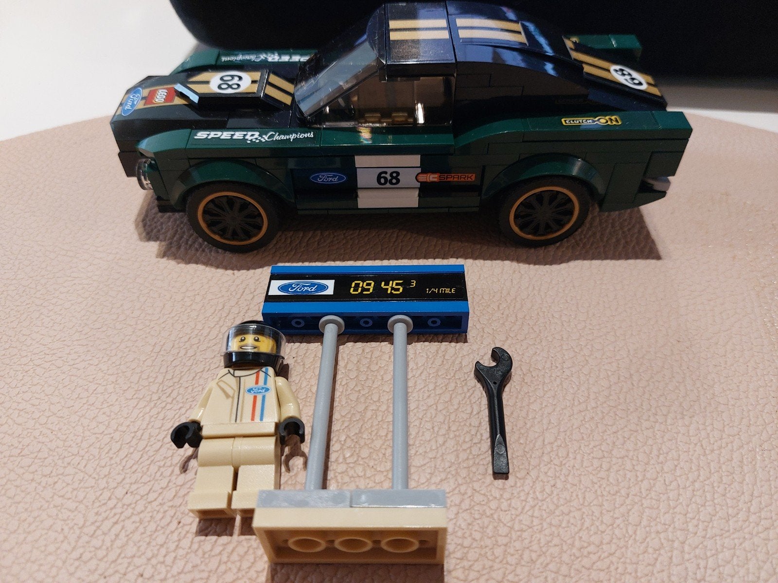 Lego Speed Champions 75884 1968 Ford Mustang Fastback, Lego, Speed Champions, Ophalen of Verzenden, Compleet