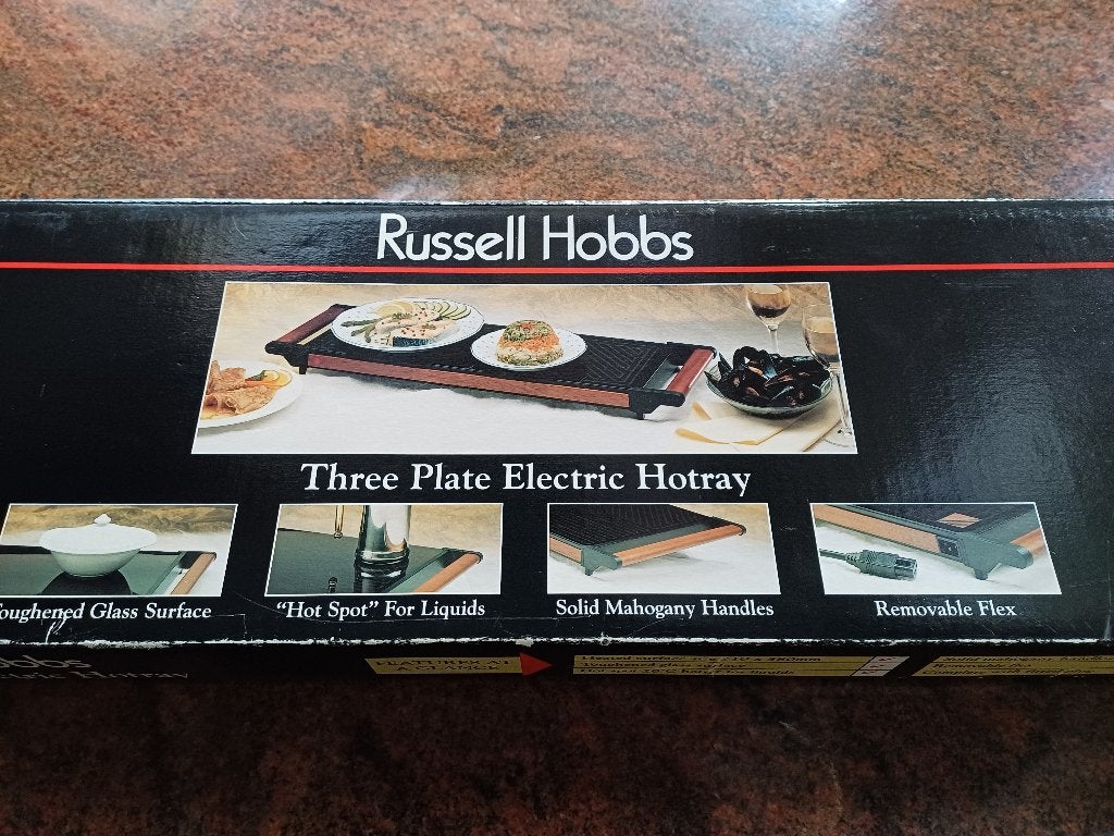 Warmhoudplaat Russel Hobbs, Ophalen, Overige typen, Zo goed als nieuw, Meerkleurig