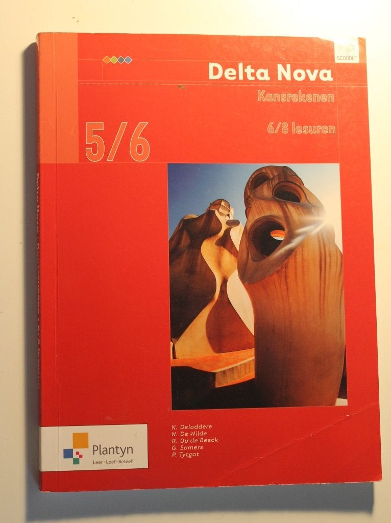 Delta Nova 5/6 Kansrekenen (6/8 lesuren), Enlèvement ou Envoi, Comme neuf, Mathématiques A, N. Deloddere