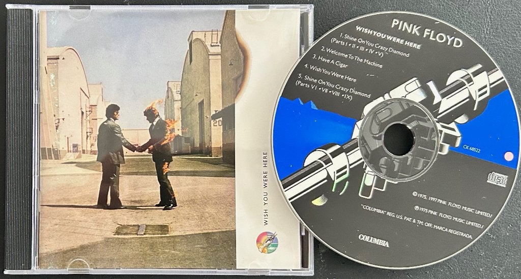 PINK FLOYD - Wish you were here ( CD; USA ), Cd's en Dvd's, Ophalen of Verzenden, Zo goed als nieuw, Progressive Rock, Import